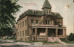 St. John's Hospital Postcard