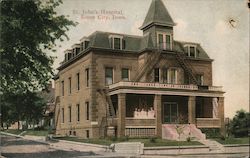 St. John's Hospital Sioux City, IA Postcard Postcard Postcard