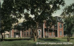 St. Vincent's Hospital Sioux City, IA Postcard Postcard Postcard