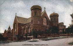 Cathedral Sioux City, IA Postcard Postcard Postcard