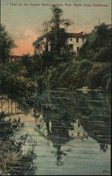 View on the Soquel River, Capitola Postcard