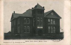 Merkel Public School Postcard