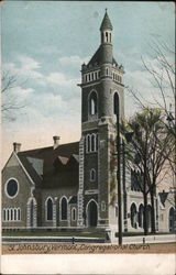 Congregational Church St. Johnsbury, VT Postcard Postcard Postcard