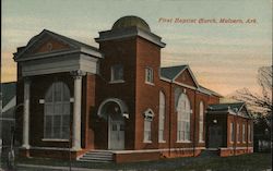 First Baptist Church Malvern, AR Postcard Postcard Postcard