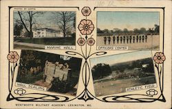 Wentworth Military Academy Lexington, MO Coffin Postcard Postcard Postcard