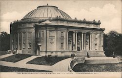 The Auditorium - University of Illinois Postcard