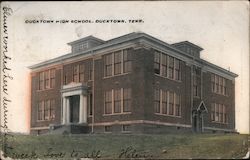 DUCKTOWN HIGH SCHOOL Tennessee Postcard Postcard Postcard