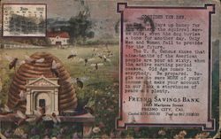Fresno Savings Bank Postcard