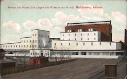 Morton Salt Works (The Largest Salt Works in the World) Postcard