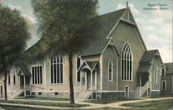 Baptist Church Hutchinson, KS Postcard Postcard Postcard