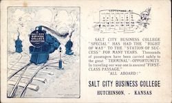 Salt City Business College Postcard
