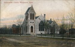 Presbyterian Church Hutchinson, KS Postcard Postcard Postcard