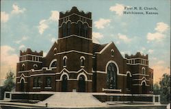 First M.E. Church Postcard