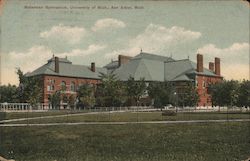Waterman Gymnasium, University of Mich Postcard