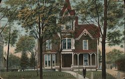 Sigma Chi House - U of M Postcard