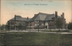 University of Michigan Gymnasium Postcard