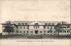 Homeopathic Hospital - U of M Postcard