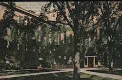 South Entrance, University Hall Postcard