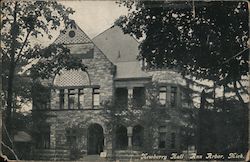 Newberry Hall, Ann, Arbor, Mich Postcard