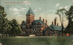 Engineering Shops Postcard