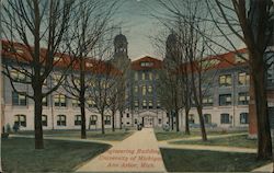Engineering Building, University Of Michigan Postcard