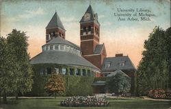 University Library, University of Michigan Postcard