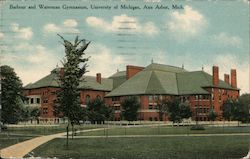 Barbour And Waterman Gymnasium, University Of Michigan Postcard