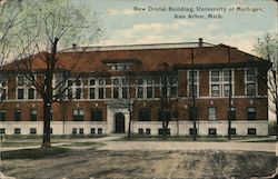 New Dental Building, University of Michigan Postcard