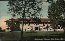 Homeopathic Hospital Postcard