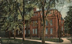 Chemical Building Postcard