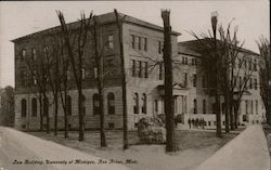 Law Building University of Michigan Postcard