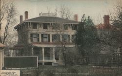 President's House - University of Michigan Postcard
