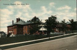 University Hopsital Postcard