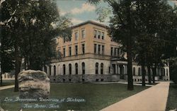 Law Department, University of Michigan Postcard