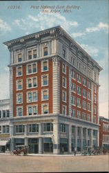 First National Bank Building Ann Arbor, MI Postcard Postcard Postcard