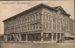 Masonic Temple Ann Arbor, MI Postcard Postcard Postcard