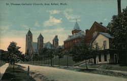 ST. Thomas Catholic Church Postcard