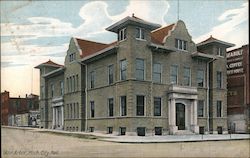 Ann Arbor, Michigan City Hall Postcard