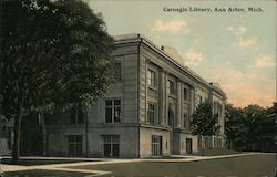Carnegie Library Ann Arbor, MI Postcard Postcard Postcard
