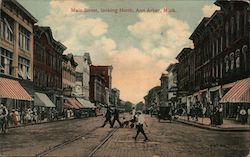 Main Street, looking North Postcard