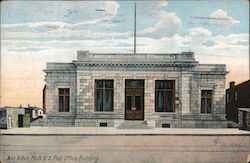 U.S. Post Office Building Postcard