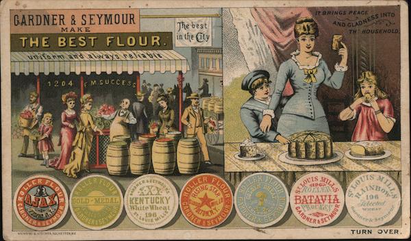 Gardner & Seymour Flour Trade Cards