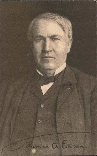 Thomas Edison Says I want to see a Phonograph in every Home.