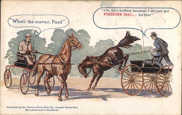 Huey & Philp Hardware Co. Cartoon Advertisement Dallas Texas