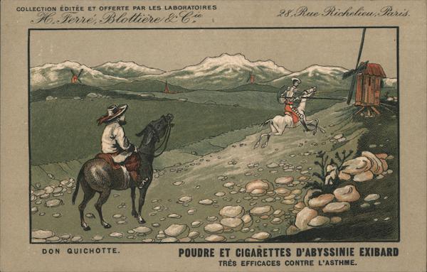 Don Quichotte - Poudre Et Cigarettes Advertising