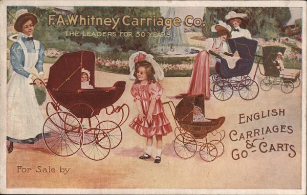 F.A. Whitney Carriage Co. - The Leaders For 50 Years - English Carriages and Go-Carts