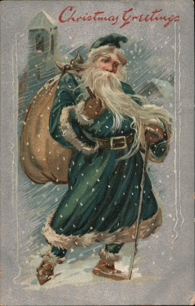 Christmas Greetings Santa Claus