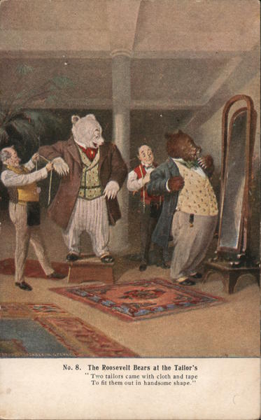 The Roosevelt Bears at the Tailor's