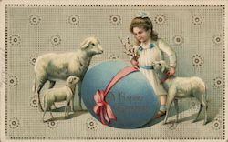 A Happy Easter Postcard