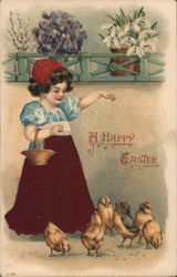 A Happy Easter Postcard